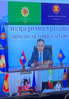ASEAN bàn về phòng chống COVID-19, biện pháp hỗ trợ Myanmar