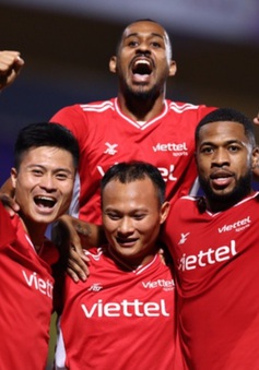 CLB Hà Nội 0-1 CLB Viettel: Derby kịch tính, 2 thẻ đỏ, 1 bàn thắng và đương kim vô địch giành 3 điểm!