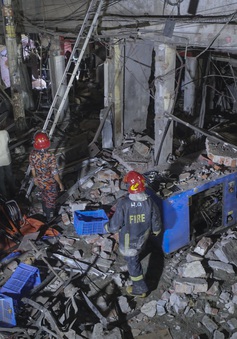 Nổ gây sập nhà ở Bangladesh khiến 7 người thiệt mạng, hàng chục người bị thương