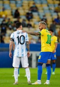 Messi và Neymar chia sẻ danh hiệu cá nhân ở Copa America 2021