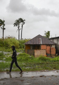 Bão Grace đổ bộ vào Jamaica, mang theo mưa to gió lớn