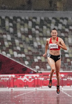 Không vào chung kết 400m rào nữ, Quách Thị Lan vẫn tạo nên cột mốc ở Olympic Tokyo 2020