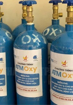 Nhiều trường hợp không trả bình oxy điều trị COVID-19 cho "ATM oxy" miễn phí