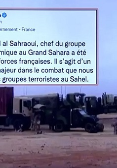 Pháp tiêu diệt thủ lĩnh IS tại khu vực Sahara