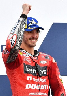 Francesco Bagnaia về nhất tại GP San Marino
