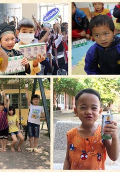 Vinamilk góp 1 triệu ly sữa cho trẻ em khó khăn với hoạt động "Cùng góp điểm xanh, cho Việt Nam khỏe mạnh"