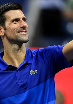 Novak Djokovic vào tứ kết Mỹ mở rộng 2021