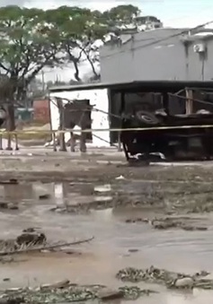 Nổ bom xe gần cơ quan chính phủ ở Colombia