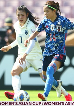 Đè bẹp ĐT nữ Thái Lan, ĐT nữ Nhật Bản giành vé tới World Cup 2023