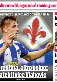 Piatek cập bến Fiorentina, "Domino" chuyển nhượng mùa đông sẽ đổ!?