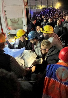 Số nạn nhân tử vong trong vụ nổ gây sập hầm than ở Thổ Nhĩ Kỳ tăng lên ít nhất 40 người