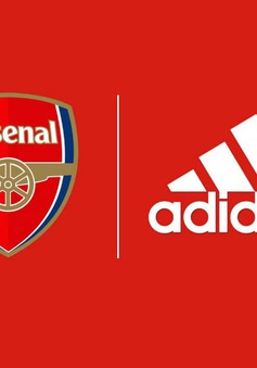 Arsenal ký hợp đồng áo đấu kỷ lục với Adidas