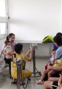 Bà Rịa - Vũng Tàu: Bệnh nhi nhập viện tăng đột biến