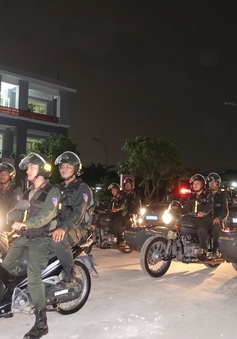 Bộ Tư lệnh Cảnh sát Cơ động hỗ trợ TP Hồ Chí Minh trấn áp tội phạm dịp Tết