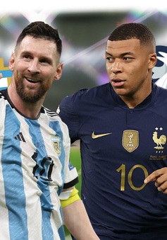 Argentina vs Pháp: Lịch sử cho Messi  hay Mbappe? | 22h00 trực tiếp trên VTV2 và VTV Cần Thơ