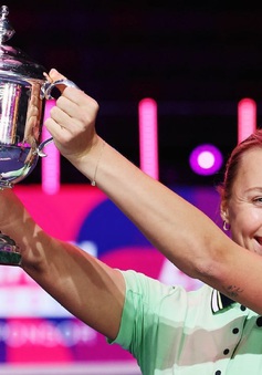 Anett Kontaveit vô địch giải quần vợt nữ tại St.Petersburg