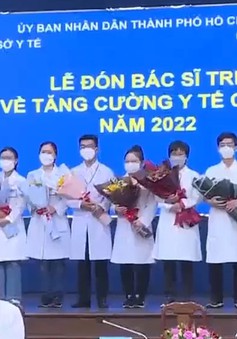 TP. HCM đón gần 300 bác sĩ trẻ tăng cường cho y tế cơ sở