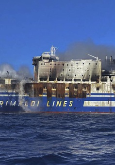 Hành khách được tìm thấy còn sống trên tàu Hy Lạp - Italy bị cháy, 11 người vẫn mất tích