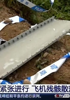 Điều tra tại hiện trường vụ rơi máy bay ở Trung Quốc gặp khó khăn do địa hình rừng núi, trời mưa