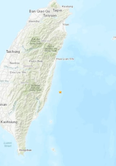 Động đất mạnh 6,7 độ làm rung chuyển Đài Loan (Trung Quốc), khiến một người bị thương