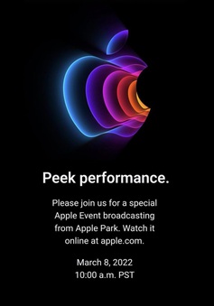 Apple xác nhận tổ chức sự kiện vào ngày 8/3