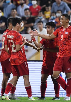 SEA Games 31 U23 Campuchia 0-5 U23 Thái Lan: Thắng thuyết phục, Thái Lan đặt một chân vào bán kết!