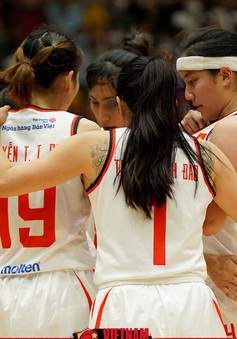 Đội tuyển bóng rổ nữ Việt Nam nhận thất bại đầu tiên tại SEA Games 31