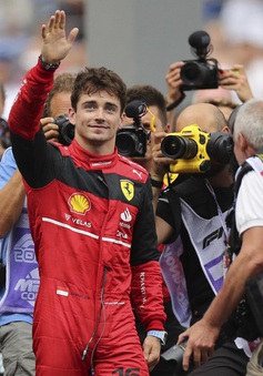 Charles Leclerc giành vị trí xuất phát đầu tiên tại GP Monaco