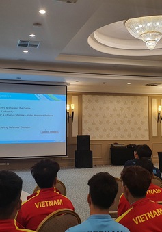 AFC phổ biến các nội dung quan trọng trong luật thi đấu cho ĐT U23 Việt Nam