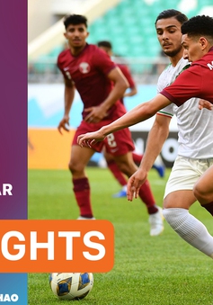 Highlights | U23 Iran chia điểm U23 Qatar trong trận ra quân tại VCK U23 châu Á 2022