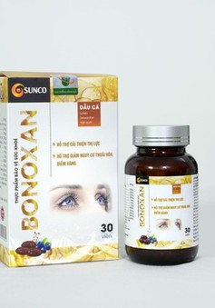 Bonoxan - Giải pháp hữu hiệu bổ sung dinh dưỡng cho mắt