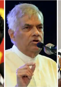 Sri Lanka chốt danh sách 3 ứng cử viên tham gia cuộc đua tranh chức Tổng thống
