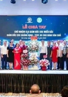 Tạm dừng xét tặng danh hiệu Thầy thuốc Nhân dân với nguyên Giám đốc CDC Quảng Ninh