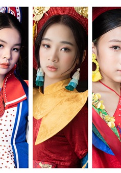 Dàn mẫu nhí Việt 'đổ bộ' tại Luxury Brand Global Fashion Week 2022