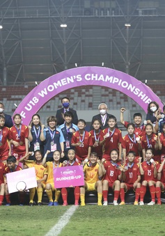 ĐT nữ U18 Việt Nam hoàn tất hành trình với tấm Huy chương Bạc