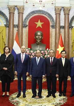 Chủ tịch nước Nguyễn Xuân Phúc mong muốn Hà Lan đầu tư quy mô lớn vào Việt Nam