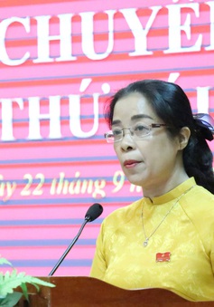 Bà Huỳnh Thị Chiến Hòa được bầu giữ chức Chủ tịch HĐND tỉnh Đắk Lắk