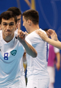 VCK Futsal châu Á 2022: ĐT Uzbekistan sớm giành quyền vào tứ kết