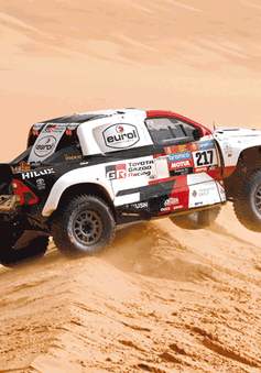 Chặng 9 giải đua xe đường trường Dakar Rally