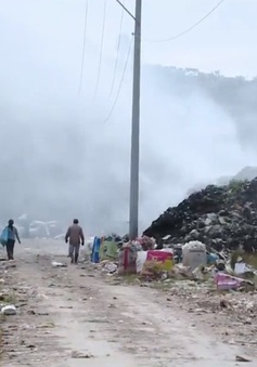 Khắc phục bãi rác liên tục cháy tại Lâm Đồng