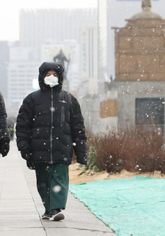 Hàn Quốc hứng chịu đợt lạnh sâu nhất dịp nghỉ Tết Nguyên đán 2023