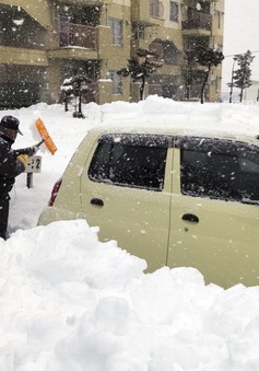 Nhật Bản trải qua đợt lạnh kỷ lục, tuyết rơi dày khiến giao thông bị gián đoạn