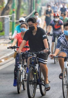 Thí điểm dịch vụ xe đạp công cộng ở Hà Nội vào dịp Tết Nguyên đán