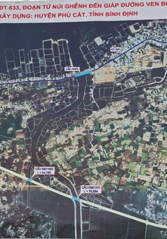 Bình Định: Thi công các tuyến đường kết nối với đường ven biển