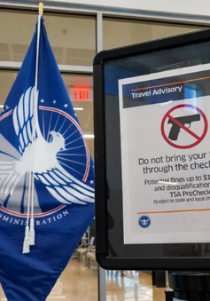 Kỷ lục số súng bị thu giữ tại các sân bay Mỹ