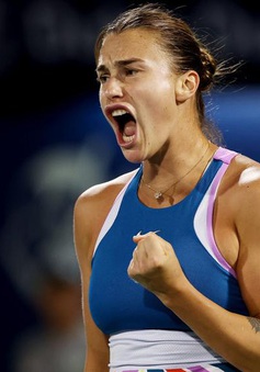 Aryna Sabalenka vào tứ kết giải quần vợt Dubai Championship