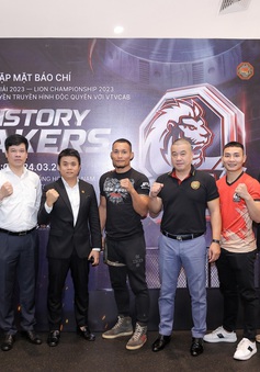 Võ sĩ Trần Quang Lộc đấu Lý Tiểu Long tại Lion Championship 2023