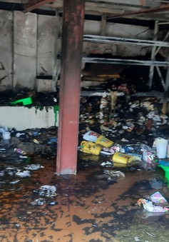 Bà Rịa - Vũng Tàu: Cháy cửa hàng Bách Hoá Xanh nhiều đồ đạc bị thiêu rụi