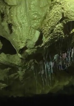 Vẻ đẹp kỳ ảo của các hang động mới phát hiện ở Quảng Bình