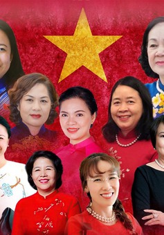 Những nữ lãnh đạo Việt Nam duyên dáng trong tà áo dài